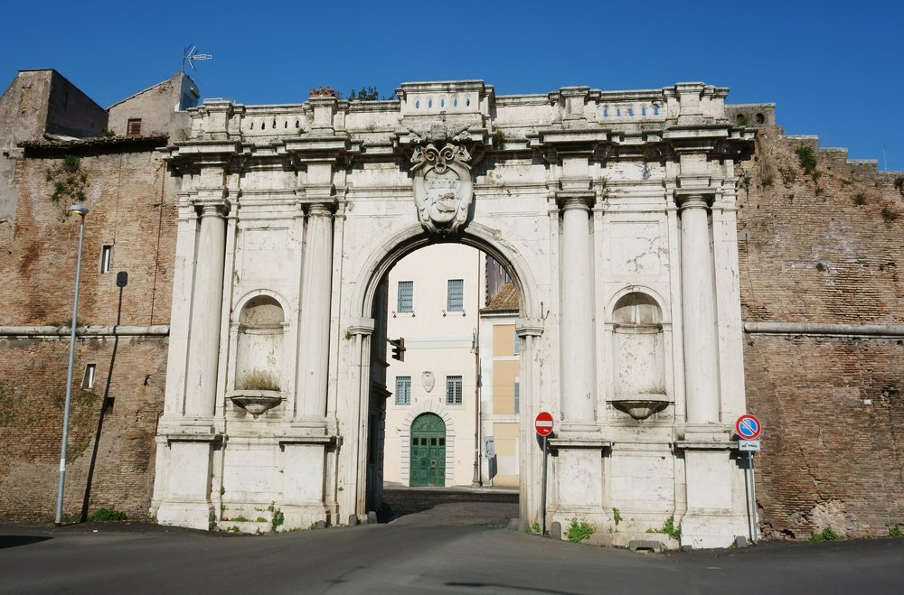 puertas de la antigua roma