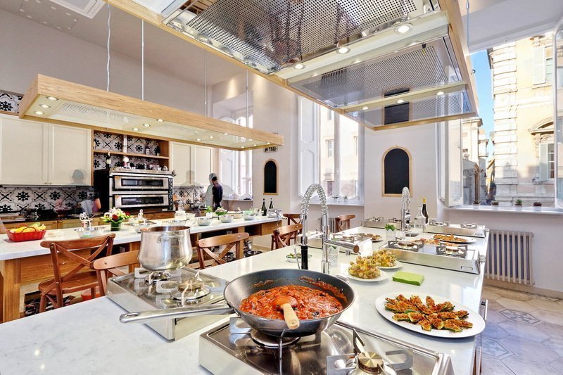 Take a Cooking lesson in our cooking school as you spend your winter in Rome