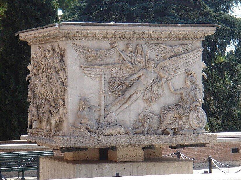 Las cuatro columnas triunfales de Roma
