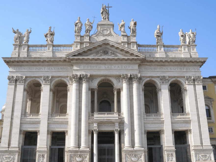 main view of st john lateran