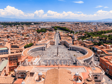 view of vatican city