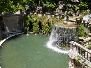 view of villa d'este