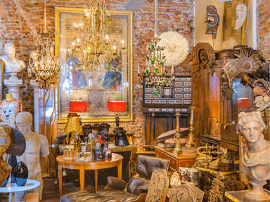 inside a souvenir shop