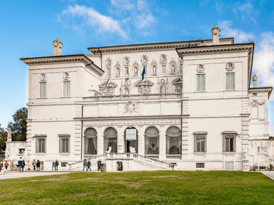 view of villa borghese