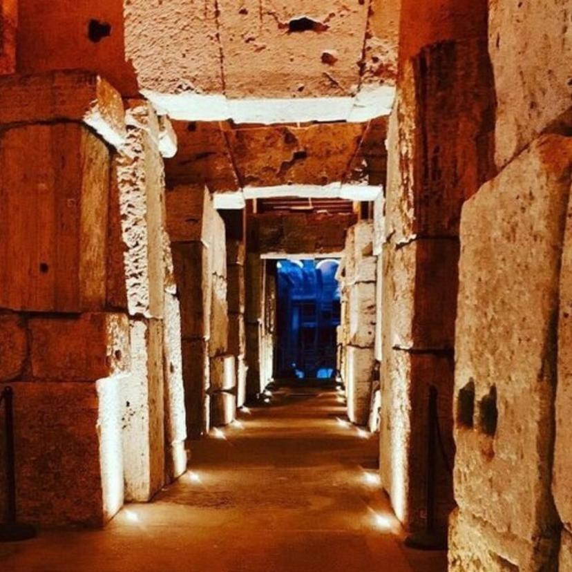 Colosseum Underground view