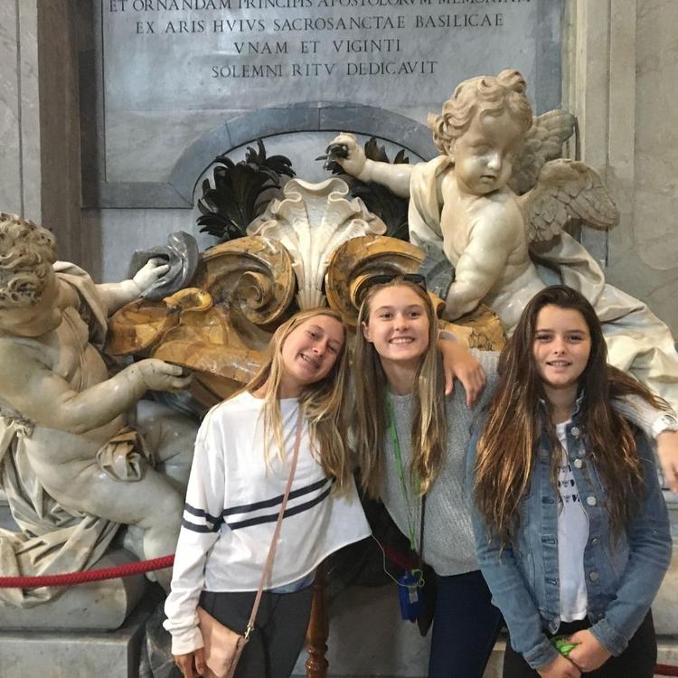 Kids in the Vatican Museums