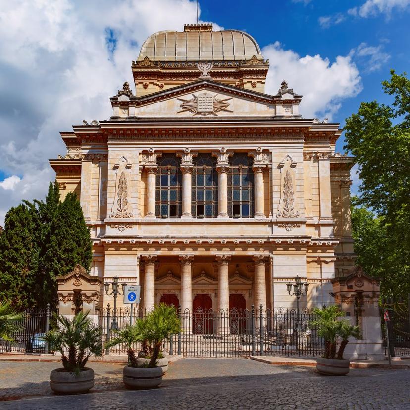 A view of Tempio Maggiore in Rome