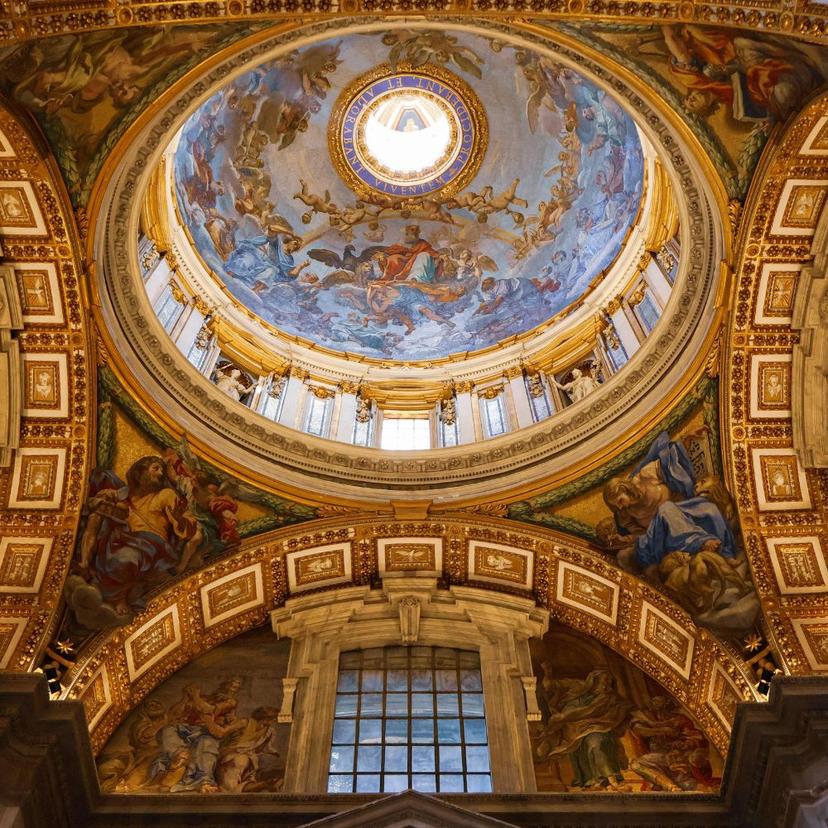 Inside St. Peter's Dome