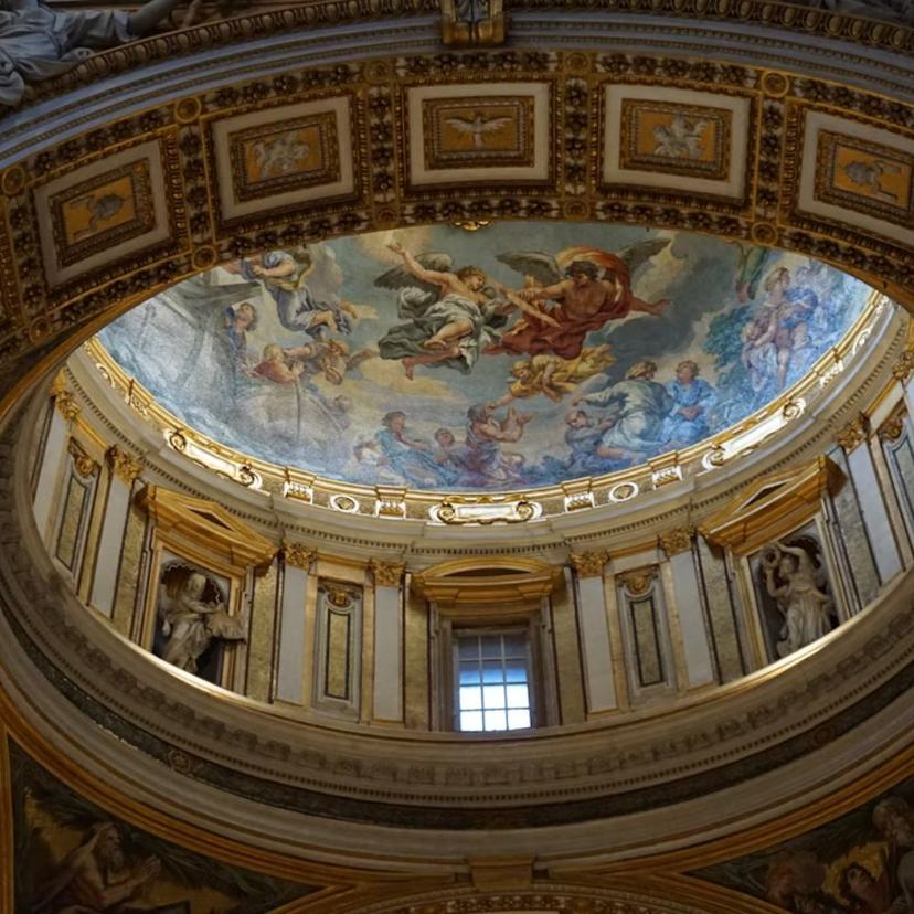 A stunning Fresco in the Vatican Museums