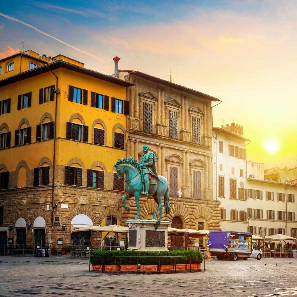 Tour de Orientación de Florencia con la Galería Uffizi, image size:1000x1000