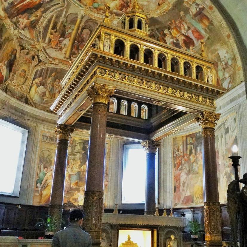 Basilica of San Pietro Daylight twinkling