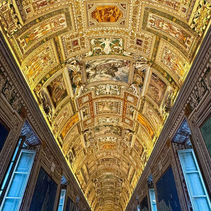 Gallery of Maps Rome up view lit up