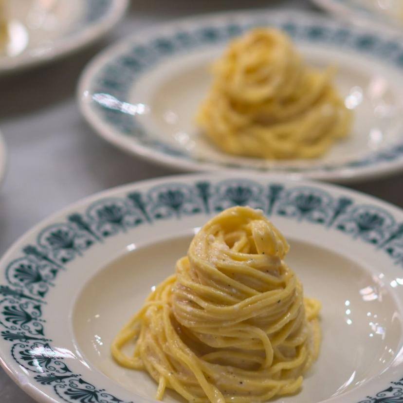 Spaghetti cacio e pepe