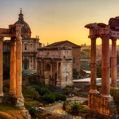 Roman Forum at Winter Sunset – Rome Events November 2025