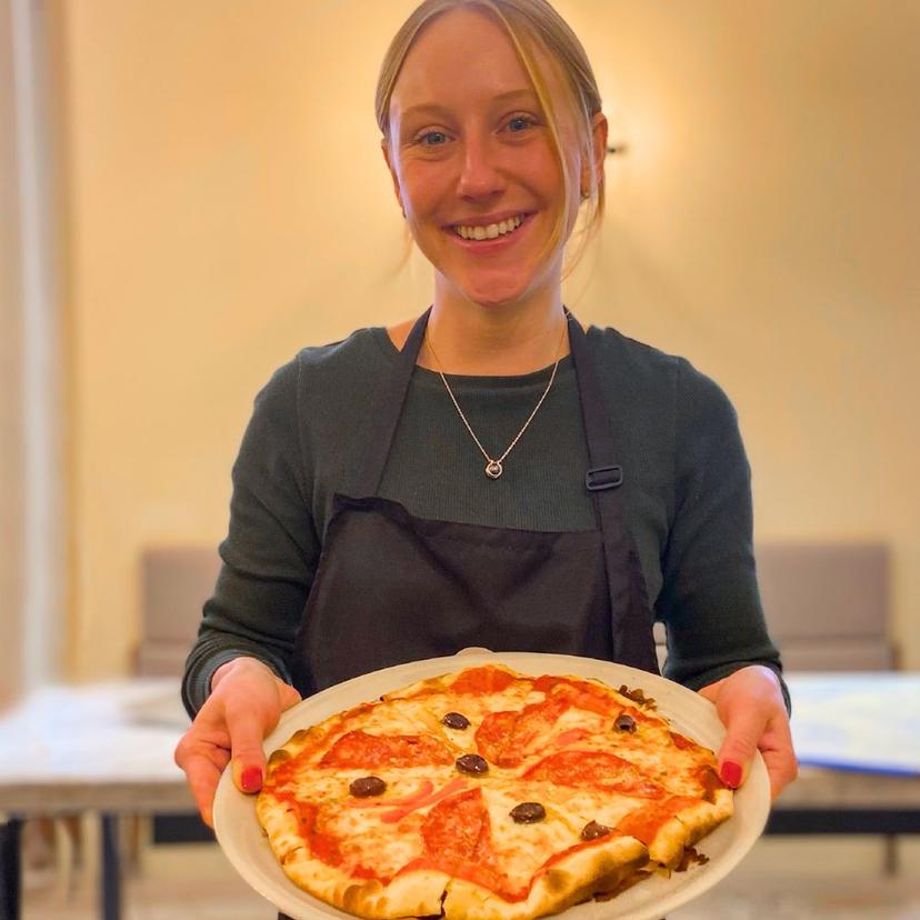 Rome Private Pizza making & gelato class