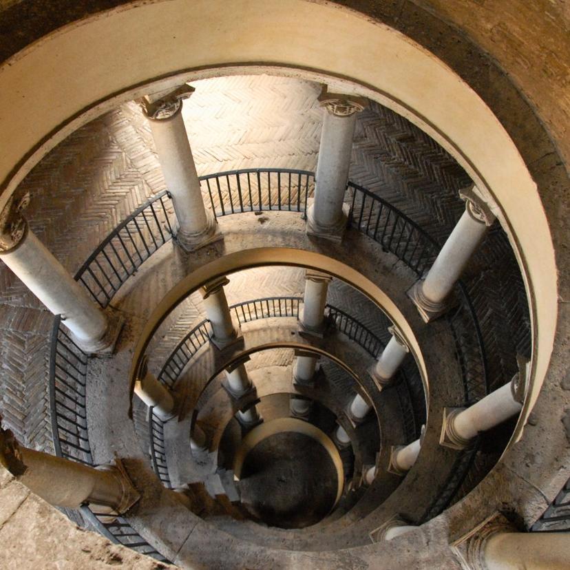 Bramante Staircase inside the Vatican Museums