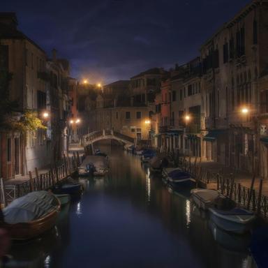 Venice at night with Walks Inside Rome
