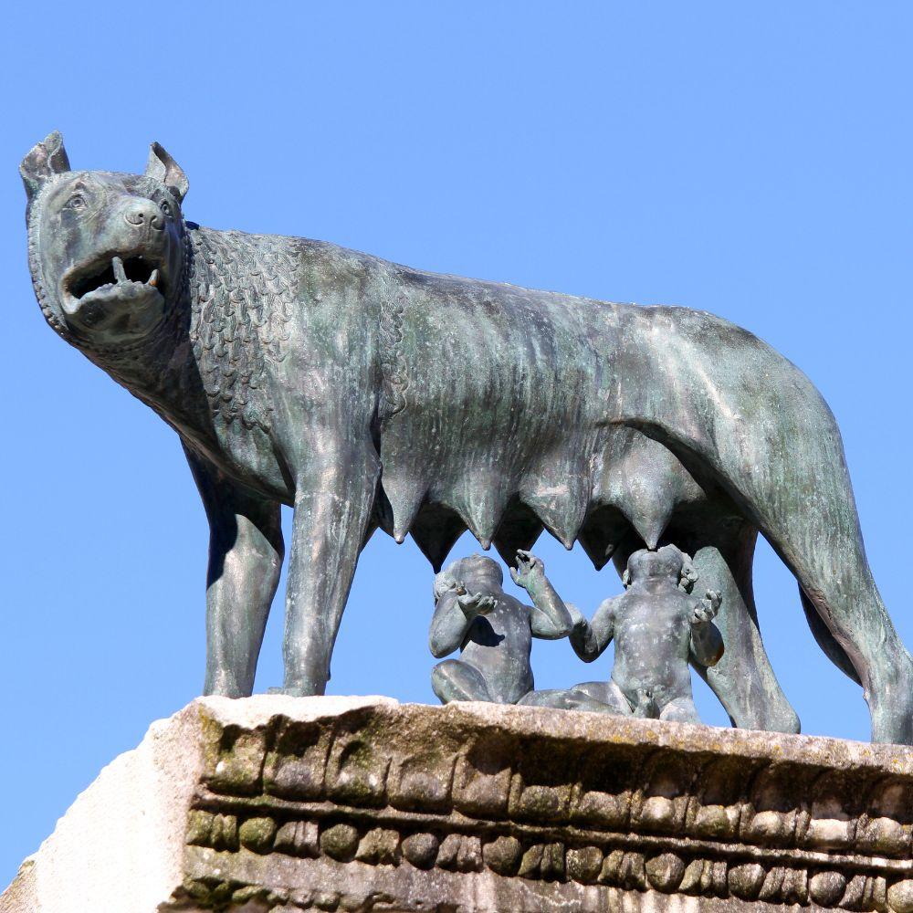 The She-Wolf a symbol of Myth in Rome