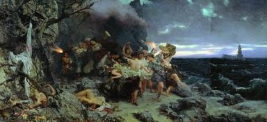 Orgy-of-the-times-of-Tiberius-on-Capri-Henryk-Siemiradzki-1881