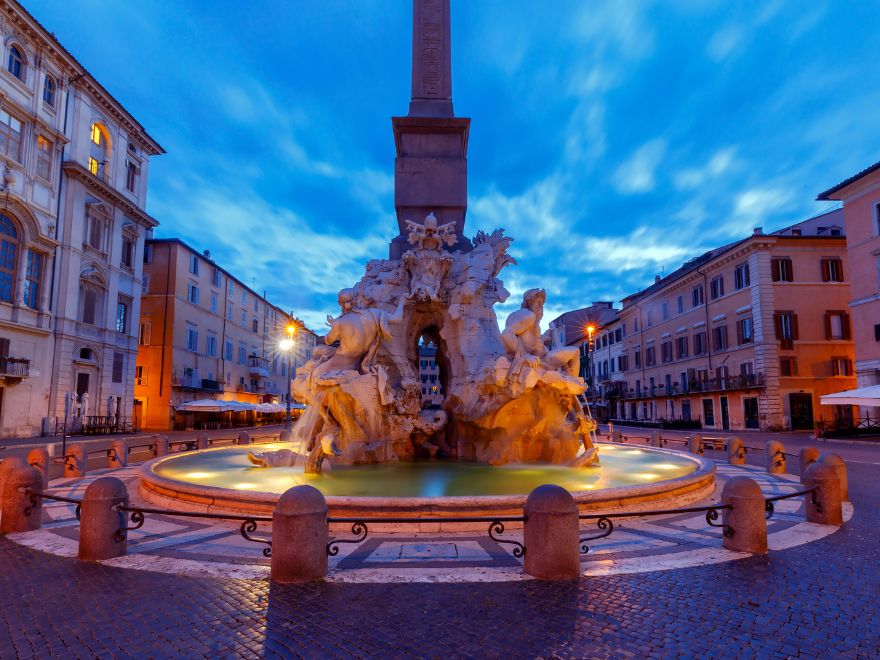 Piazza Navona's Fountain