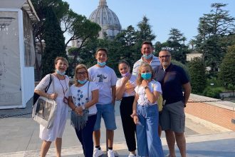 Visite du Vatican de Rosi