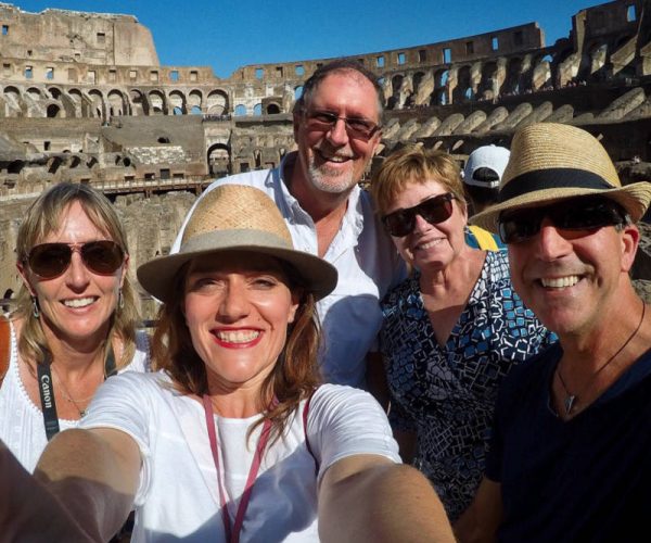 Visite souterraine VIP du Colisée avec la Rome antique