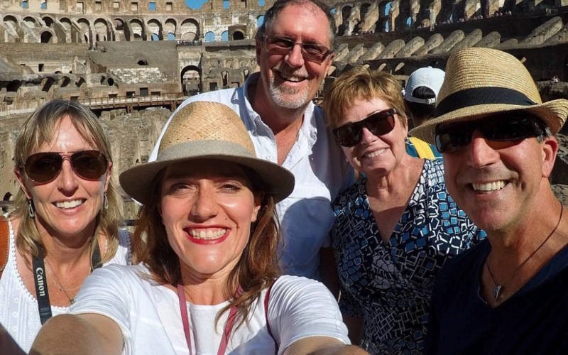 Tour subterráneo VIP por el Coliseo con la antigua Roma