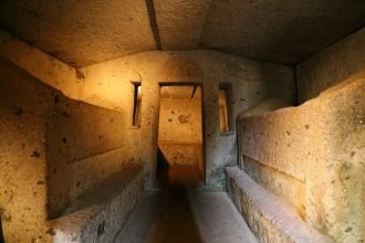 Visite de la nécropole de Cerveteri