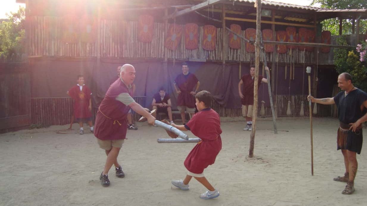 Gladiatorenschule Rom Gladiator Schule für Kinder