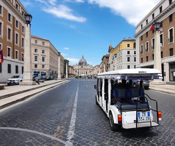 Visite en voiturette de golf Vatican