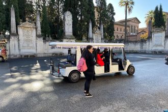 Visite de Rome en voiturette de golf