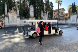 Tour in golf cart di Roma