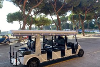 Visite de Rome en voiturette de golf