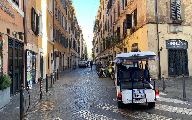 Golf Cart Tour of Rome