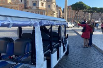 Tour in golf cart di Roma