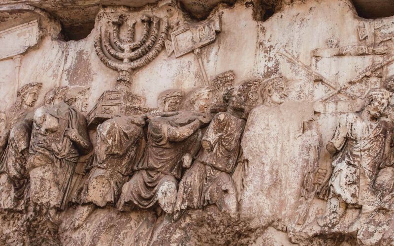 Jewish Arch of Titus photo credit Leo De Capua