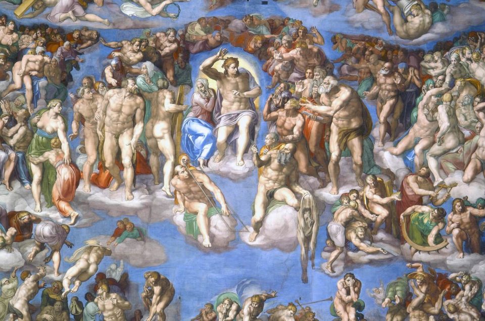 Michelangelo Juicio Final Capilla Sixtina