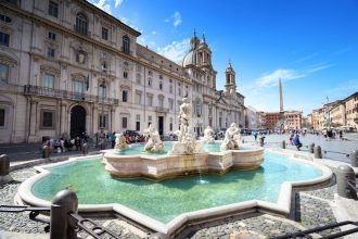 Promenade en voiture romantique à Rome | Privé