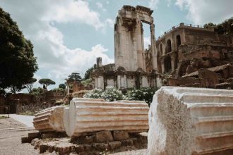 Templo de Vesta no Fórum Romano