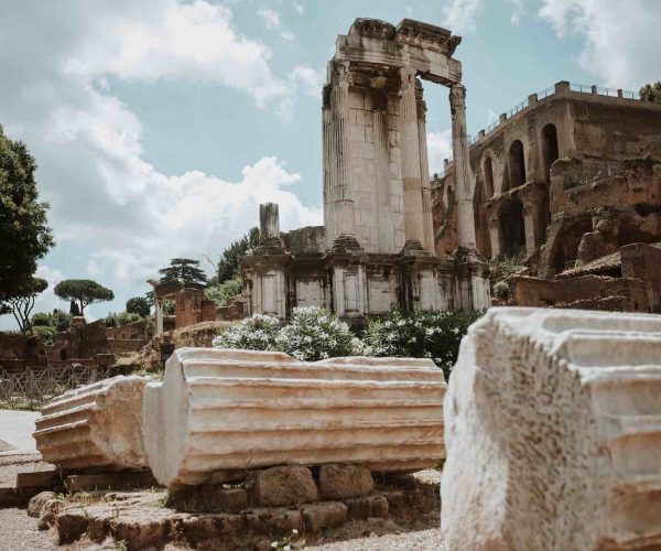 Temple de Vesta dans le Forum romain