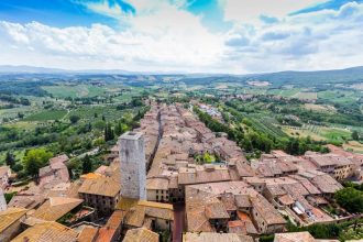 Visite de Sienne et San Gimignano