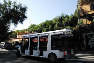 Tour de carrinho de golfe em Roma