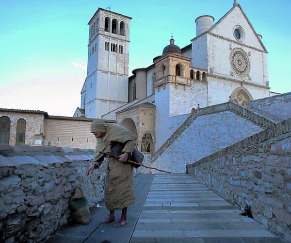 Assisi e le dolci colline umbre