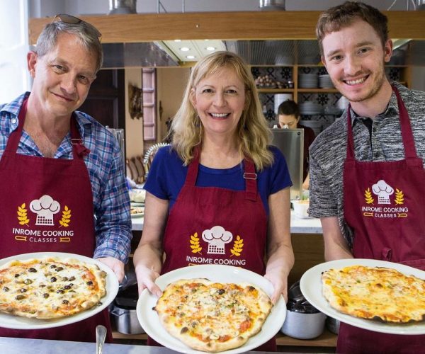 Preparação de pizza e aula de gelato | Pequeno grupo