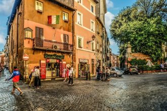 Versteckte Trastevere und Villa Farnesina Tour | Privat