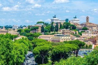 Jardins et vues de Rome