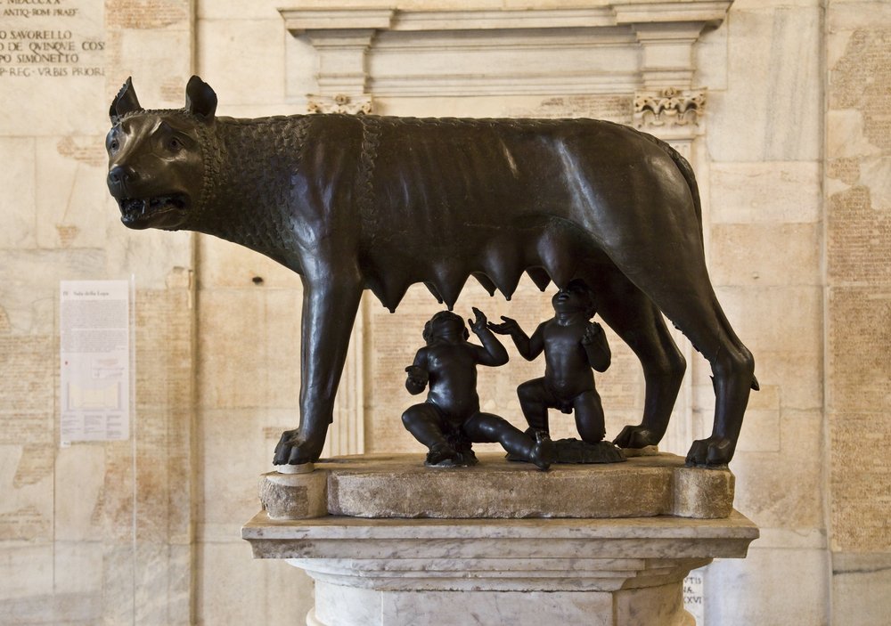She Wolf in the Capitoline Museums