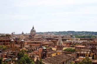 Giardini e vedute di Roma