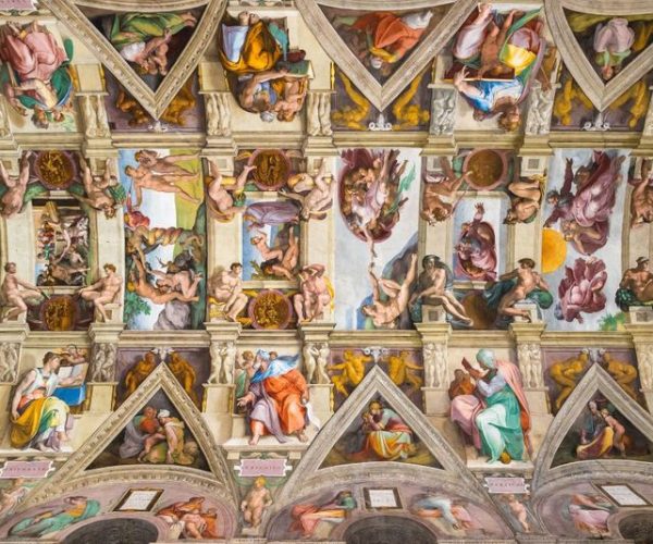 Ceiling frescoes from the Sistine Chapel