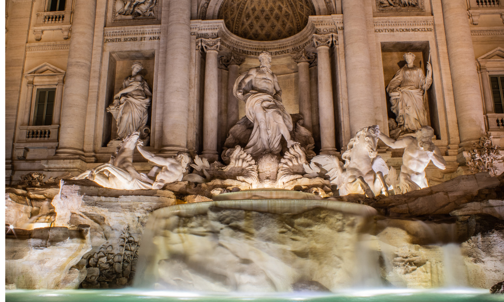 Fontana di Trevi in Rome